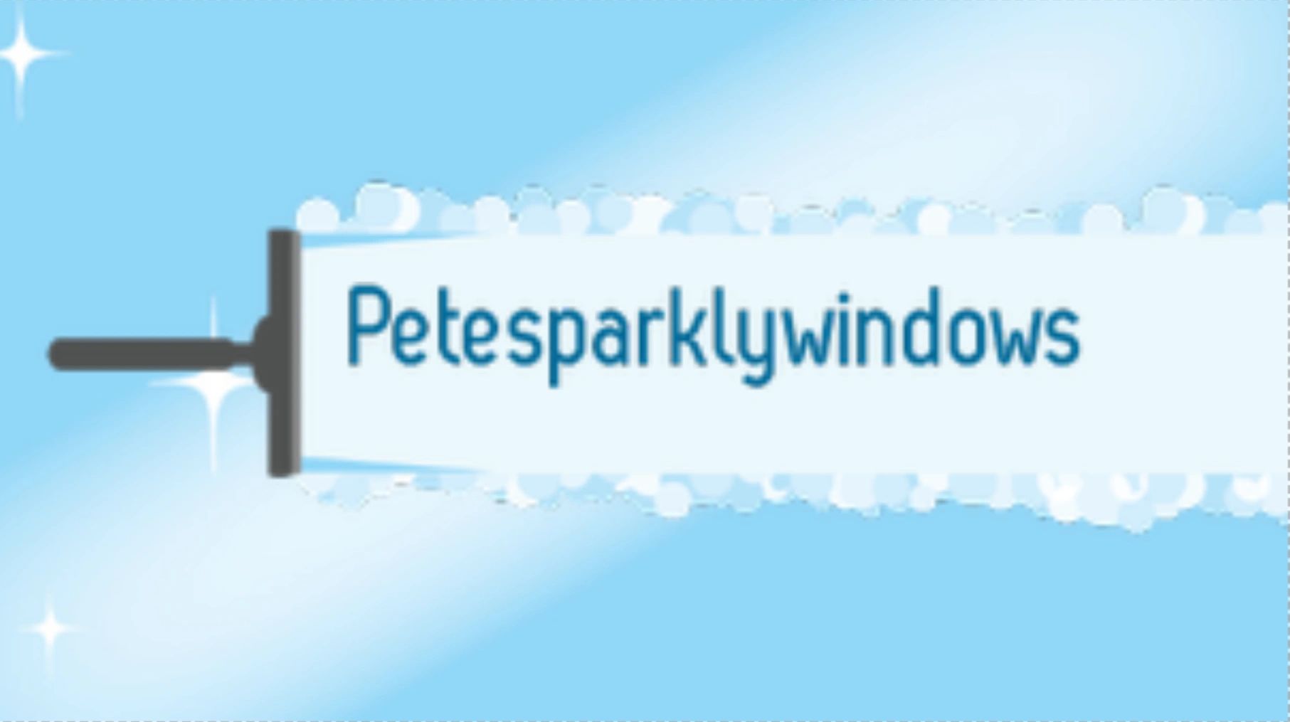 Pete's Sparkly Windows logo